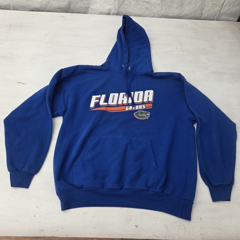 Florida Gators Hoodie Mens Size XL Blue NCAA Hanes